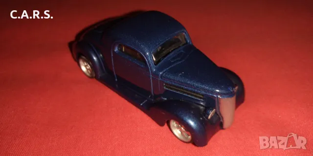 Bburago Ford Coupe 1936 blue metallic - Мащаб 1:64, снимка 6 - Колекции - 49386307