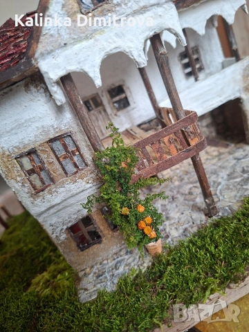 Макет на стара къща,съхранила духа на времето., снимка 15 - Декорация за дома - 53948715