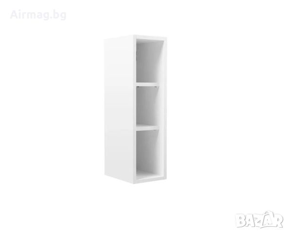 Шкаф с два рафта, V2009 Бяло, снимка 1 - Шкафове - 45504730