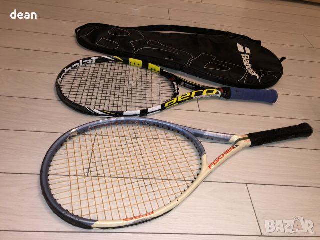 Тенис ракети Babolat/Fischer, снимка 2 - Тенис - 45496908