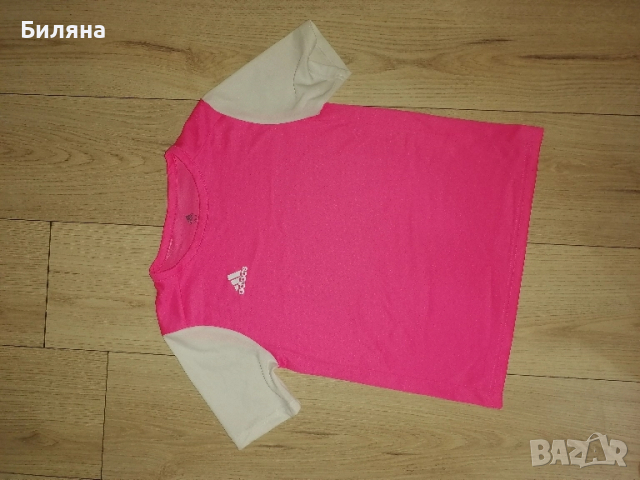 Неоново розова тениска Adidas Climate