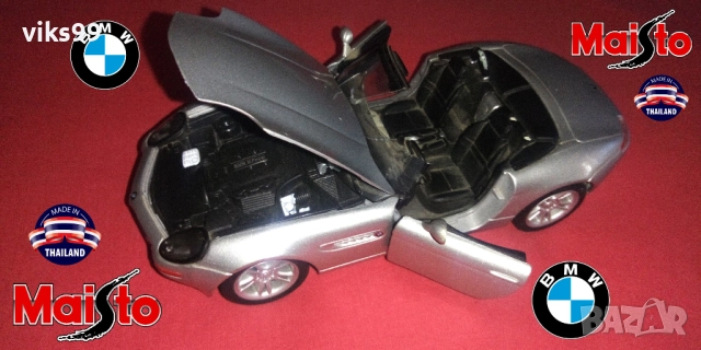 BMW Z8 Maisto Made in Thailand - Мащаб 1:24