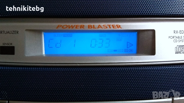 ⭐⭐⭐ Panasonic RX-ED50 ⭐⭐⭐  Система (буумбокс) със CD плеър, тунер, 2 касети, AUX, дистанц, снимка 5 - Аудиосистеми - 22675927