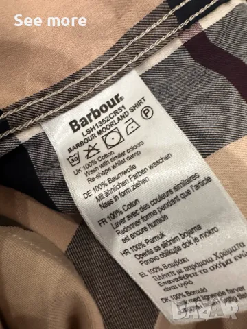 BARBOUR дамска риза памук 38, снимка 4 - Ризи - 48418073