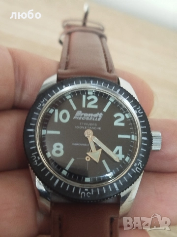 ЧАСОВНИК DIVER ВИНТИЖ 60/70 г Перфектен Работи Точно 