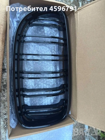 Черни двойни бъбреци BMW E90 LCI, снимка 3 - Аксесоари и консумативи - 51737064