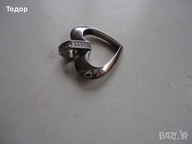 Дизайнерско сребърно колие медальон сърце Jeytte 925, снимка 6 - Колиета, медальони, синджири - 53061182