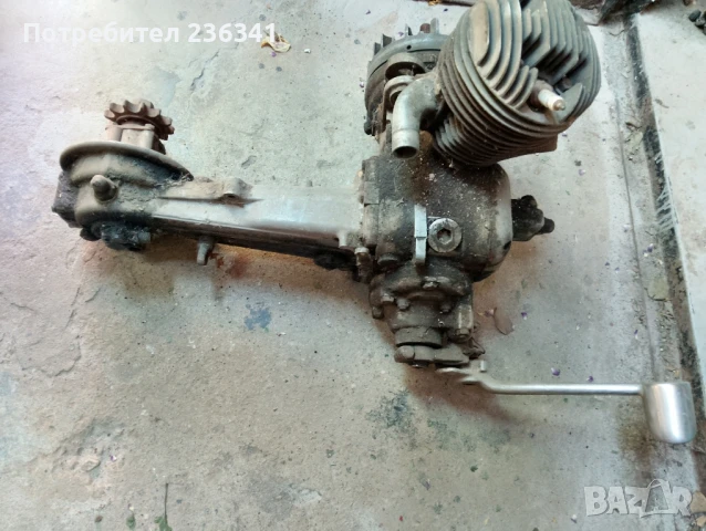 двигател ретро скутер Lambretta, NSU, Ламбрета или Нсу, снимка 2 - Антикварни и старинни предмети - 50767246