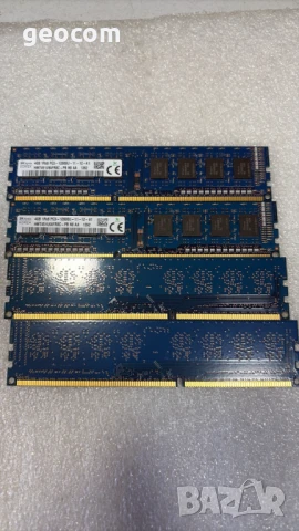 16GB (4x4GB) DDR3 SK-Hynix PC3-12800U (1600Mhz,CL-10,КИТ), снимка 2 - RAM памет - 51417642