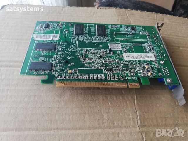 Видео карта ATi Radeon Asus X600 RV370XT 256MB DDR 128bit PCI-E, снимка 9 - Видеокарти - 45370883