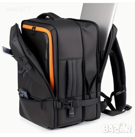 Раница-голям капацитет,180° отваряне,подходяща за пътуване, вкл, самолет-ръчен багаж-и бизнес.€ 25