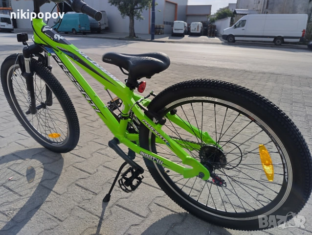 PASSATI Алуминиев велосипед 24" MARTYN зелен, снимка 8 - Велосипеди - 53848554
