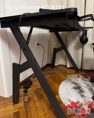 Геймърско бюро 120 см – ЧИСТО НОВО, в кутия, снимка 4 - Бюра - 53099714