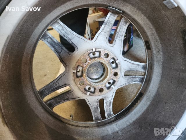 Джанти БМВ Borbet 17 с зимни гуми Bridgestone, снимка 8 - Гуми и джанти - 45700616