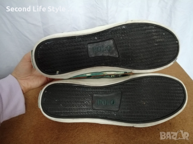 Polo Ralph Lauren Thorton III оригинални мъжки обувки гуменки номер 44, снимка 9 - Ежедневни обувки - 52878526
