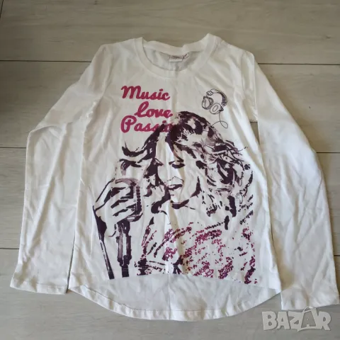 Нова английска памучна блуза DISNEY за 10 г.