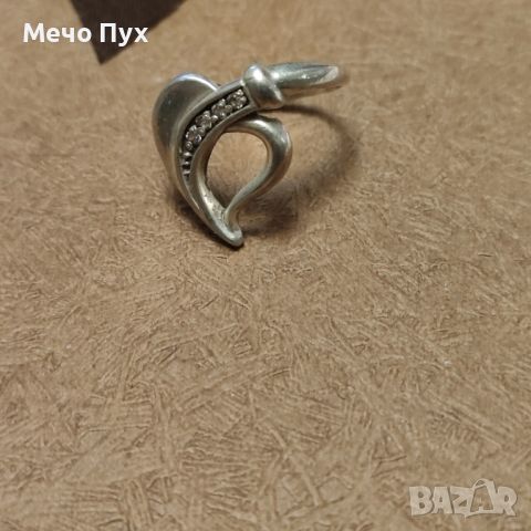 Сребърен пръстен (228), снимка 4 - Пръстени - 45574144