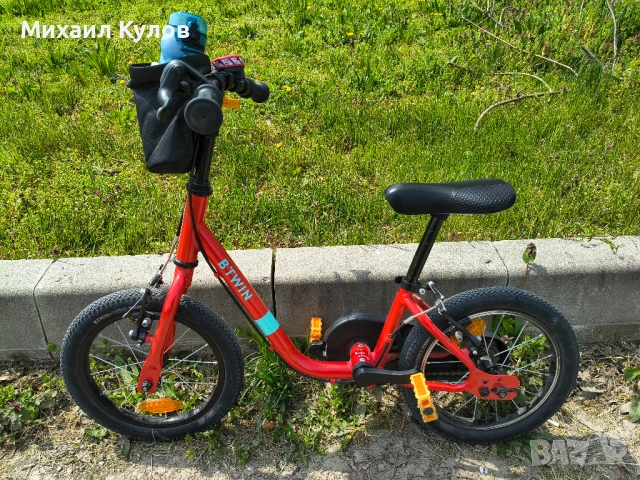 Детско колело 14” с аксесоари, снимка 2 - Велосипеди - 54179576