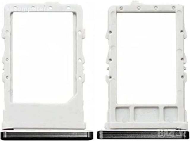SIM държач /Черен/ за Samsung SM-F916B Galaxy Z Fold 2 5G Баркод : 115876, снимка 1 - Резервни части за телефони - 46468539