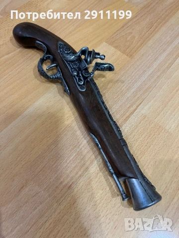 Реплика на кремъклия, снимка 3 - Антикварни и старинни предмети - 53815037