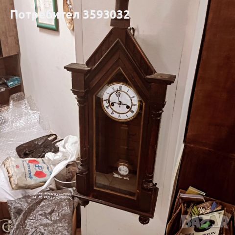 Работещ старинен часовник Junghans, снимка 2 - Други стоки за дома - 45368524