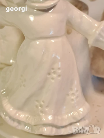 порцеланов свещник с ангелчета Goebel , снимка 5 - Декорация за дома - 50855858