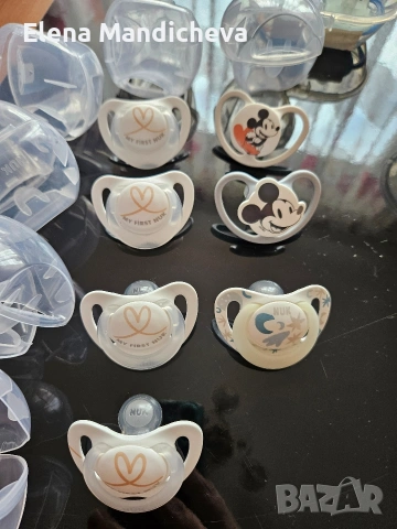 Подарък Биберони залъгалки philips avent ultra air и NUK 0 - 6 месеца