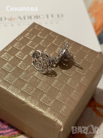 Дамски златни обеци, снимка 5 - Обеци - 54193678