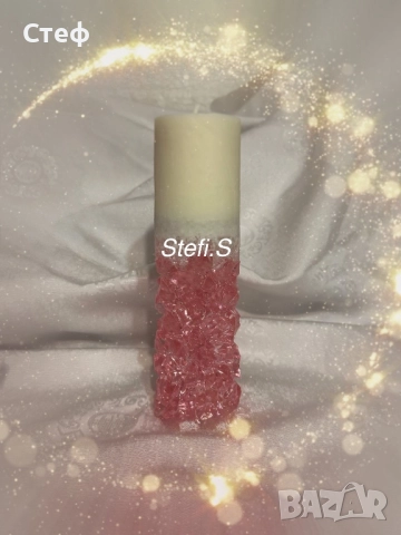 ✨ Уникални свещи с кристали – магия, създадена специално за теб! ✨, снимка 12 - Декорация за дома - 52323922