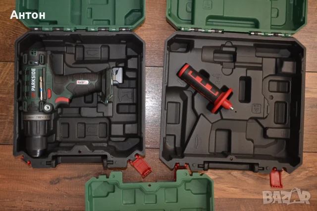 Нови куфари за винтоверти Parkside за 12V и за 20V, снимка 6 - Винтоверти - 51417378