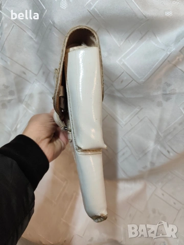 Рядък бял параден кобур за Макаров (ПМ) –1963, снимка 3 - Антикварни и старинни предмети - 53392184