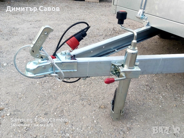 Туристическо ремарке Поп Индъстри с брезент и шпригли H-150, снимка 6 - Ремаркета - 51922008