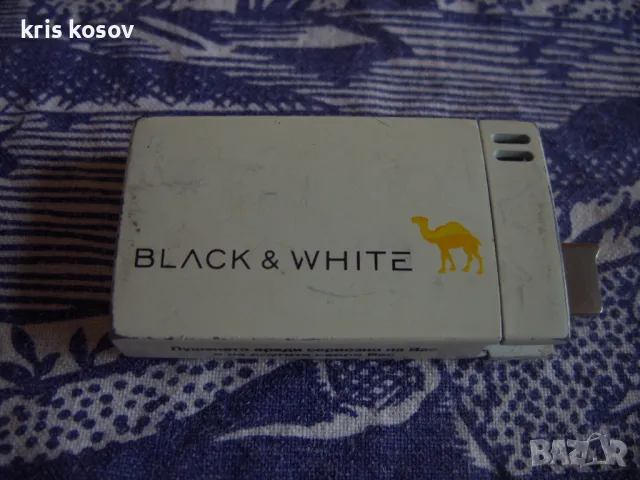 газова запалка BLACK/WHITE, снимка 1 - Запалки - 47003436