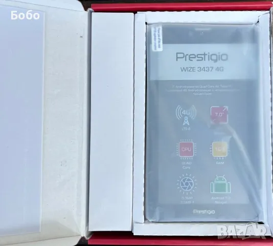 Таблет Prestigio Wize 3437 4G, снимка 5 - Таблети - 47079956