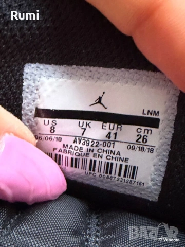 Оригинални кожени маратонки Jordan Legacy 312 „! 41, снимка 3 - Маратонки - 43463750