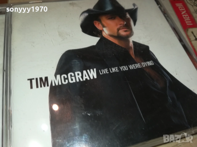 TIM MCGRAW CD 3011251115, снимка 8 - CD дискове - 52590410