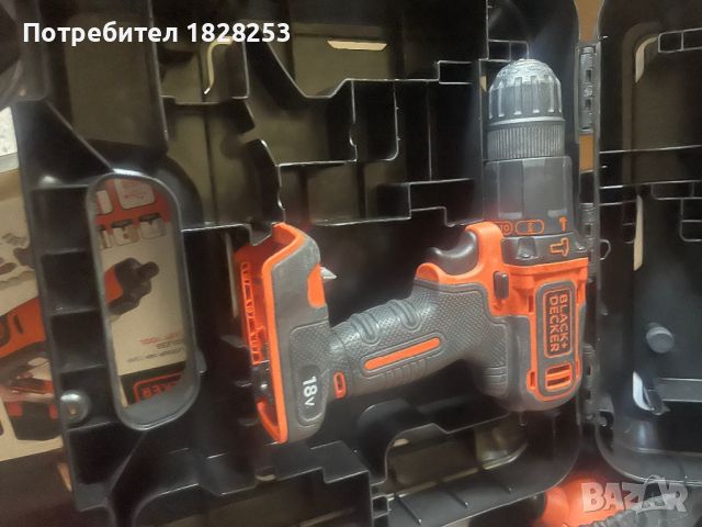 Black and decker ударен винтоверт , снимка 2 - Винтоверти - 46359218