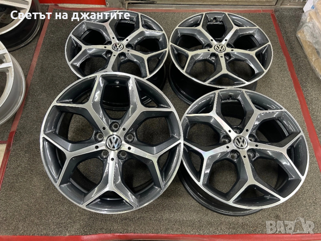 Джанти 18 Цола 5х112 VW Golf 5 6 7 8 Touaran Caddy  Audi A3 , снимка 5 - Гуми и джанти - 53994025
