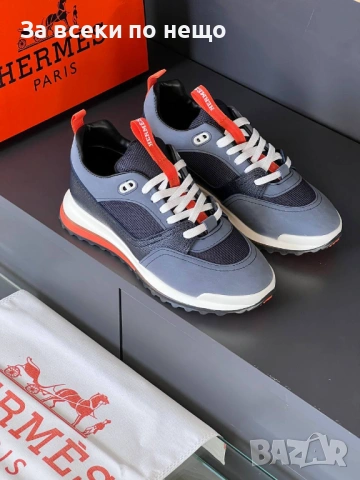 Hermes Мъжки Маратонки👟Мъжки Спортни Обувки Хермес - Налични Различни Цветове Код SK1106, снимка 5 - Маратонки - 53794514