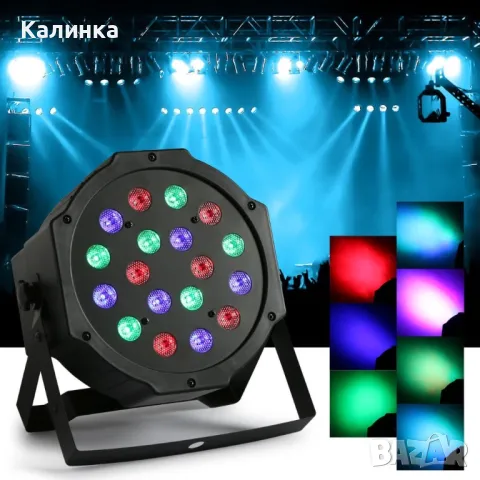 Диско прожектор с 36 LED диода, снимка 1 - Други стоки за дома - 47022475