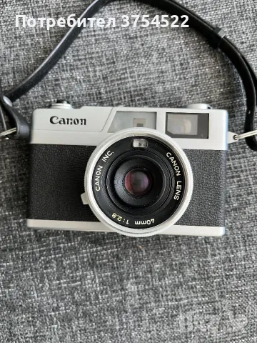 Фотоапарат с лента Canon Canonet 28, снимка 7 - Фотоапарати - 50222392