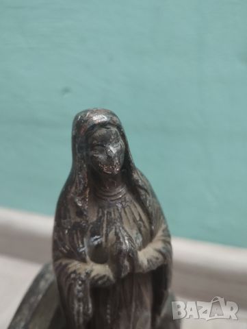 Стара метална статуетка, снимка 4 - Други ценни предмети - 45494825