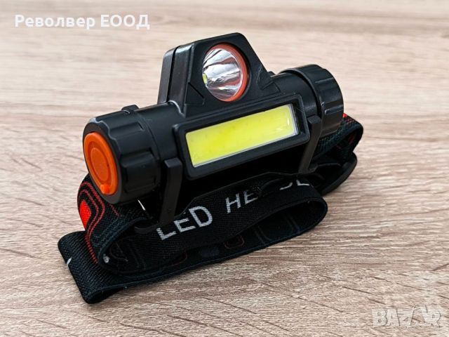 Акумулаторен LED фенер с магнит, челник с магнит, супер издържлив, снимка 4 - Аксесоари за велосипеди - 45196736