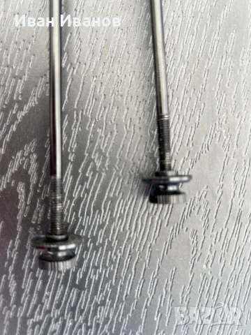 Титаниеви автомати за бързо освобождаване, снимка 2 - Аксесоари за велосипеди - 50859962