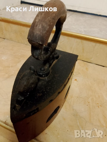 Антична ютия, снимка 6 - Антикварни и старинни предмети - 53464639