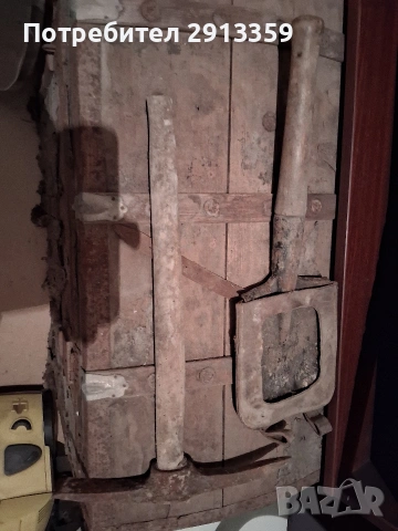 стара войнишка лопата в комплект с кирка, снимка 2 - Други ценни предмети - 53094660