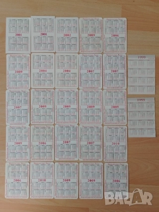 календарчета хермес, снимка 2 - Колекции - 53996339