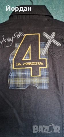 Мъжка риза – LA MARTINA размер – L, снимка 8 - Ризи - 53289687
