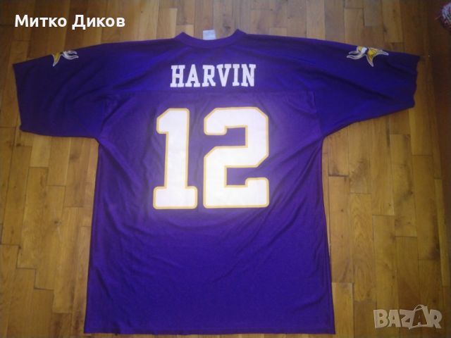 Percy Harvin Minnesota Vikings NFL тениска американски футбол размер Л, снимка 7 - Други спортове - 45795884