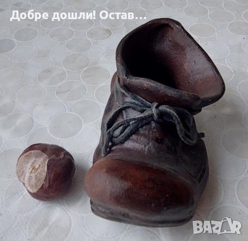 Пепелници:  Стар пепелник, реклама на коняк, други - с лъв, керамична обувка, снимка 18 - Антикварни и старинни предмети - 33493019